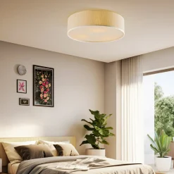 Nowodvorski Lighting Loftlampe Turda, Ø 50 cm, hvid