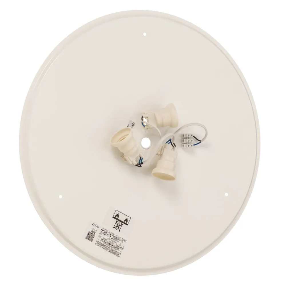 Nowodvorski Lighting Loftlampe Turda, Ø 50 cm, hvid