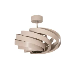 Loftlampe Vento, beige, Ø 50 cm^Euluna New