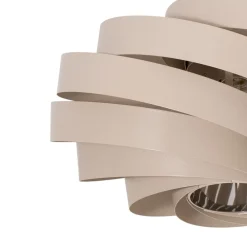 Loftlampe Vento, beige, Ø 50 cm^Euluna New