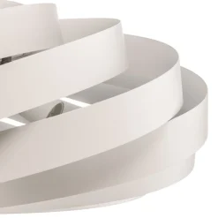 Domiluce Loftlampe Vento, hvid, Ø 60 cm, metal, E27