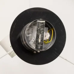 Nowodvorski Lighting Loftlampe Viviane med tekstilskærm, grå