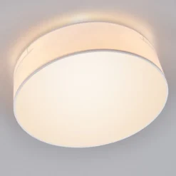 Smartwares Loftslampe Ceiling Dream, Ø 40 cm, tekstil, hvid