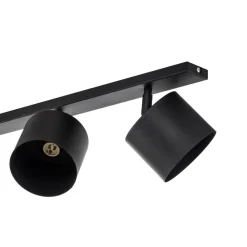 Loftspot Bot, sort, 4 lyskilder^ALDEX Hot