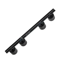 Loftspot Bot, sort, 4 lyskilder^ALDEX Hot