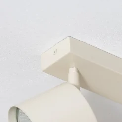 Loftspot Chloe justerbar med 2 lyskilder, beige^Argon New