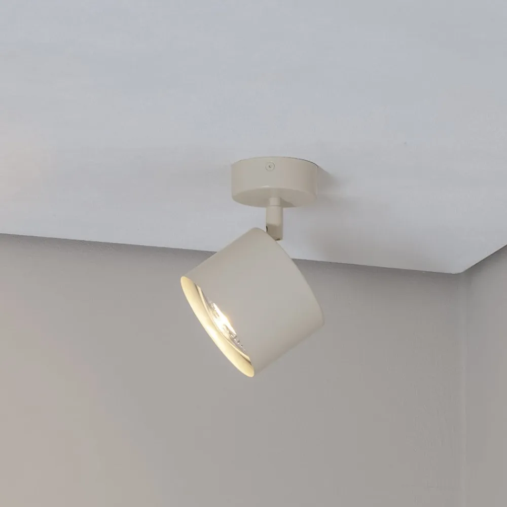 Loftspot Chloe justerbar med 1 lyskilde, beige^Argon Sale