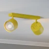 Børn Argon Loftlamper|Loftlamper>Loftspot Chloe justerbar med 2 lyskilder, gul
