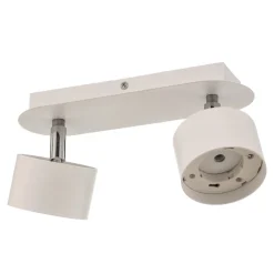 Eko-Light Loftspot Cloudy med 2 lyskilder, hvid