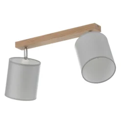 Loftspot Corralee, grå, 2 lyskilder^BRITOP Hot