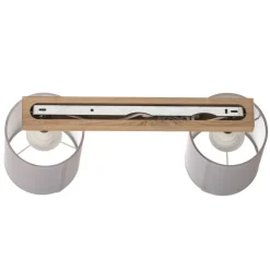 Loftspot Corralee, grå, 2 lyskilder^BRITOP Hot