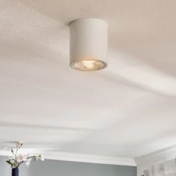 Luminex Loftspot Downlight round i hvid, Ø 13,3 cm