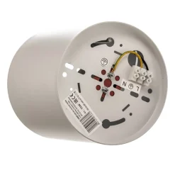 Luminex Loftspot Downlight round i hvid, Ø 13,3 cm