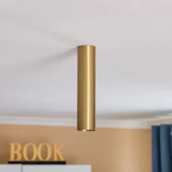 Loftspot Eye, højde 25 cm, messing^Nowodvorski Lighting Hot