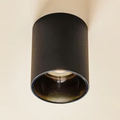 Nowodvorski Lighting Loftspot Eye Tone i cylinderform, sort