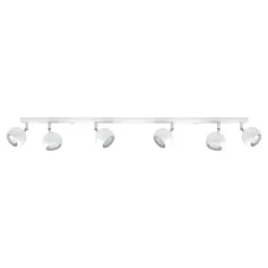 Loftspot Flame, hvid, 6 lyskilder^SOLLUX LIGHTING New