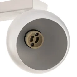 Loftspot Flame, hvid, 4 lyskilder, lang^SOLLUX LIGHTING Best