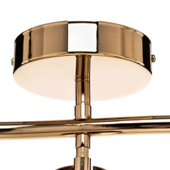 Lucea Loftspot, guld, 3 lyskilder