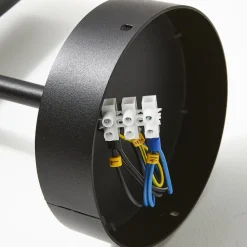 Loftspot Leda 3, 3 lyskilder, sort^SIGMA Outlet