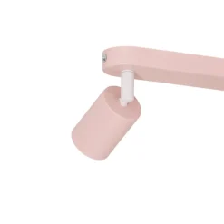 Loftspot Livia, lyserød, 52 cm, 3 lyskilder, metal, GU10^TK Lighting Outlet