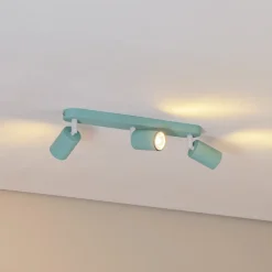 Loftspot Livia, mintgrøn, 52 cm, 3 lyskilder, metal, GU10^TK Lighting New