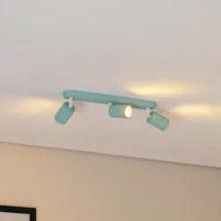Loftspot Livia, mintgrøn, 52 cm, 3 lyskilder, metal, GU10^TK Lighting New