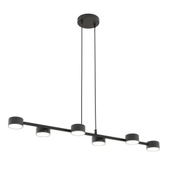 EMIBIG LIGHTING Loftspot, Megara, længde 80 cm, metal, 6 lyskilder.