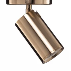 Loftspot, messing antik, 1 lyskilde^Lucea Hot