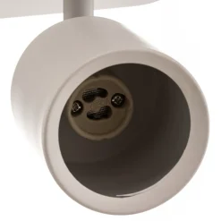 Luminex Loftspot Modo i stål, hvid, 3 lyskilder