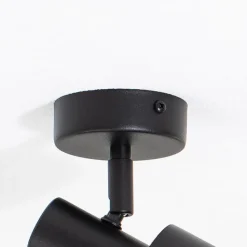 Loftspot Mona, 1 lyskilde, sort, bevægelig, stål^SIGMA Discount