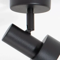 Loftspot Mona, 1 lyskilde, sort, bevægelig, stål^SIGMA Discount