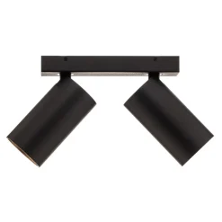 Loftspot Mono II sort/indvendig guld 2 lyskilder^Nowodvorski Lighting Sale