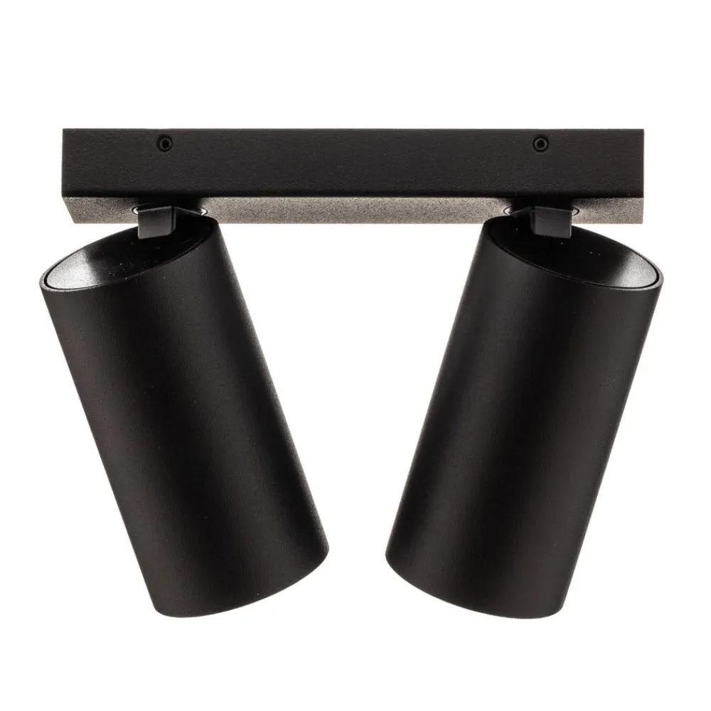 Loftspot Mono II sort/indvendig guld 2 lyskilder^Nowodvorski Lighting Sale