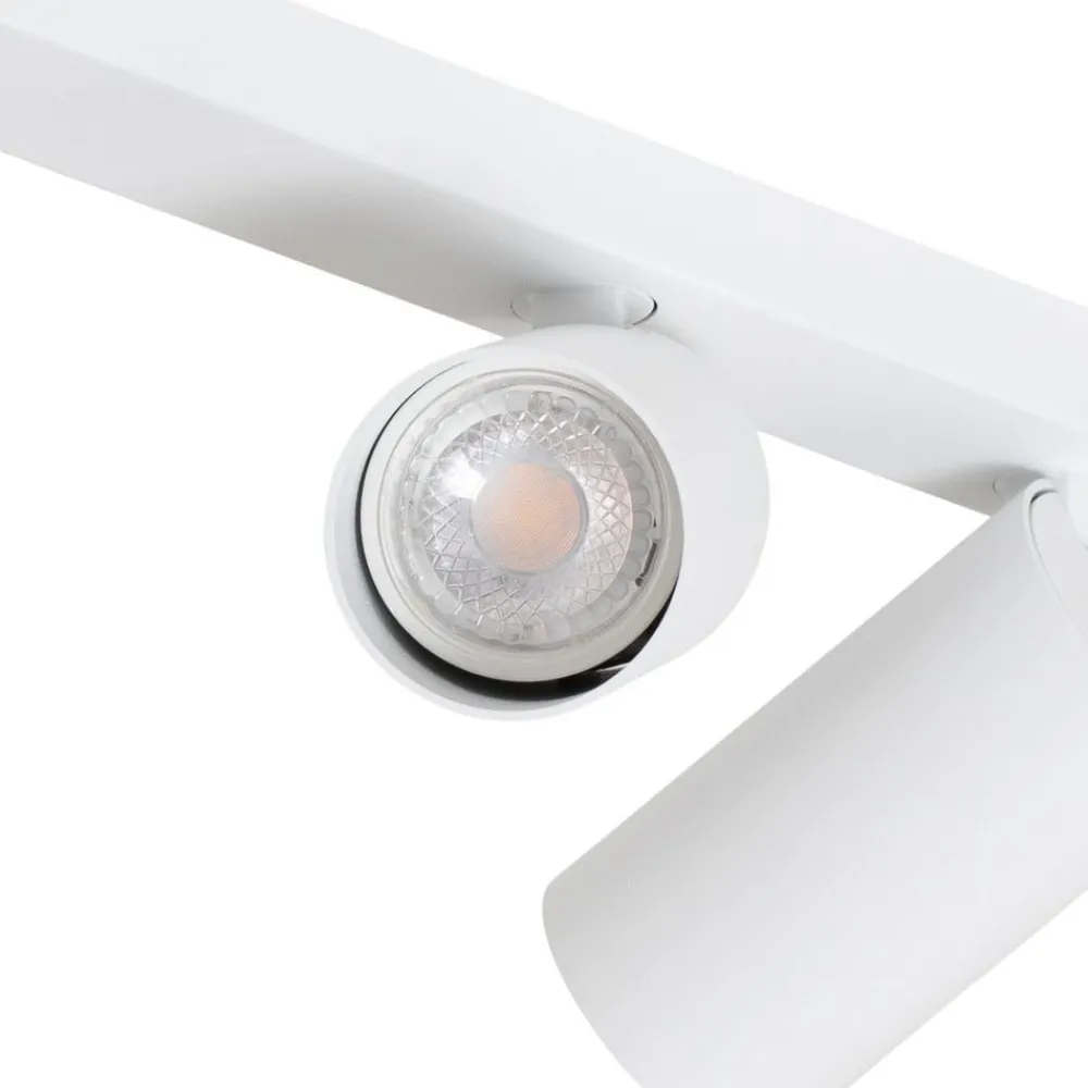 Nowodvorski Lighting Loftspot Mono III, 3 lyskilder, hvid, 84 cm lang, GU10