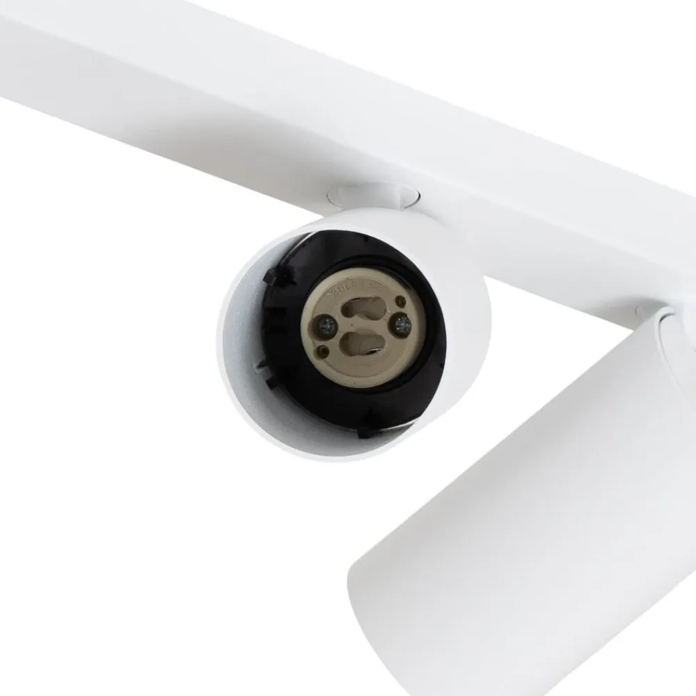 Nowodvorski Lighting Loftspot Mono III, 3 lyskilder, hvid, 84 cm lang, GU10