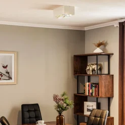 Argon Loftlamper|Spotlights>Loftspot Ronda, 2 lyskilder, hvid