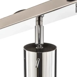 Loftspot Round, krom, 6 lyskilder lineær^SOLLUX LIGHTING New