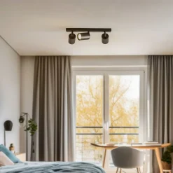 Loftspot Zoom, 3 lyskilder, sort^SIGMA