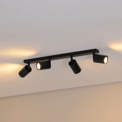 Loftspot Zoom, 4 lyskilder, sort^SIGMA Best