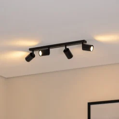 Loftspot Zoom, 4 lyskilder, sort^SIGMA Best