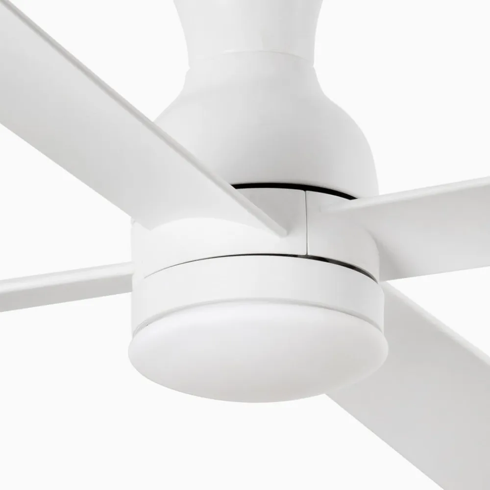 Loftventilator Fraser M med LED-pære, DC, hvid^FARO BARCELONA Sale