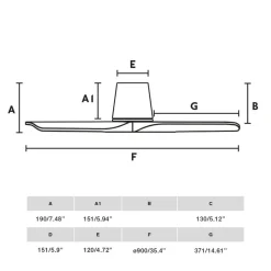 FARO BARCELONA Loftventilatorer><noscript><img width=