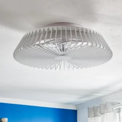 Mantra Iluminación Loftventilator Himalaya LED, app, fjernbetjening, hvid