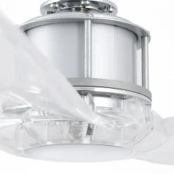 Loftventilator Just Fan M, krom/transparent^FARO BARCELONA Sale