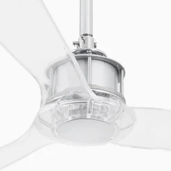 Loftventilator Just Fan M, krom/transparent^FARO BARCELONA Sale