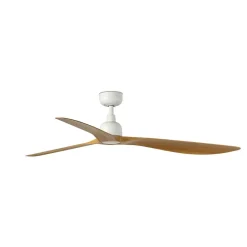 Loftventilator Outwood, brun, DC, støjsvag, Ø 150 cm, IP44^FARO BARCELONA Hot