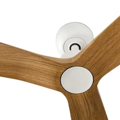 Loftventilator Outwood, brun, DC, støjsvag, Ø 150 cm, IP44^FARO BARCELONA Hot