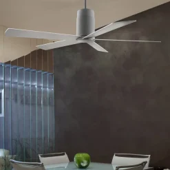 LEDS-C4 Loftventilatorer>Loftventilator Rodas i klart design - hvid