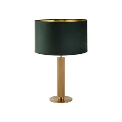 London bordlampe, messing/grøn^Searchlight Best