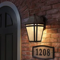 Londontowne udendørs væglampe, kastanjebrun^FEISS Sale